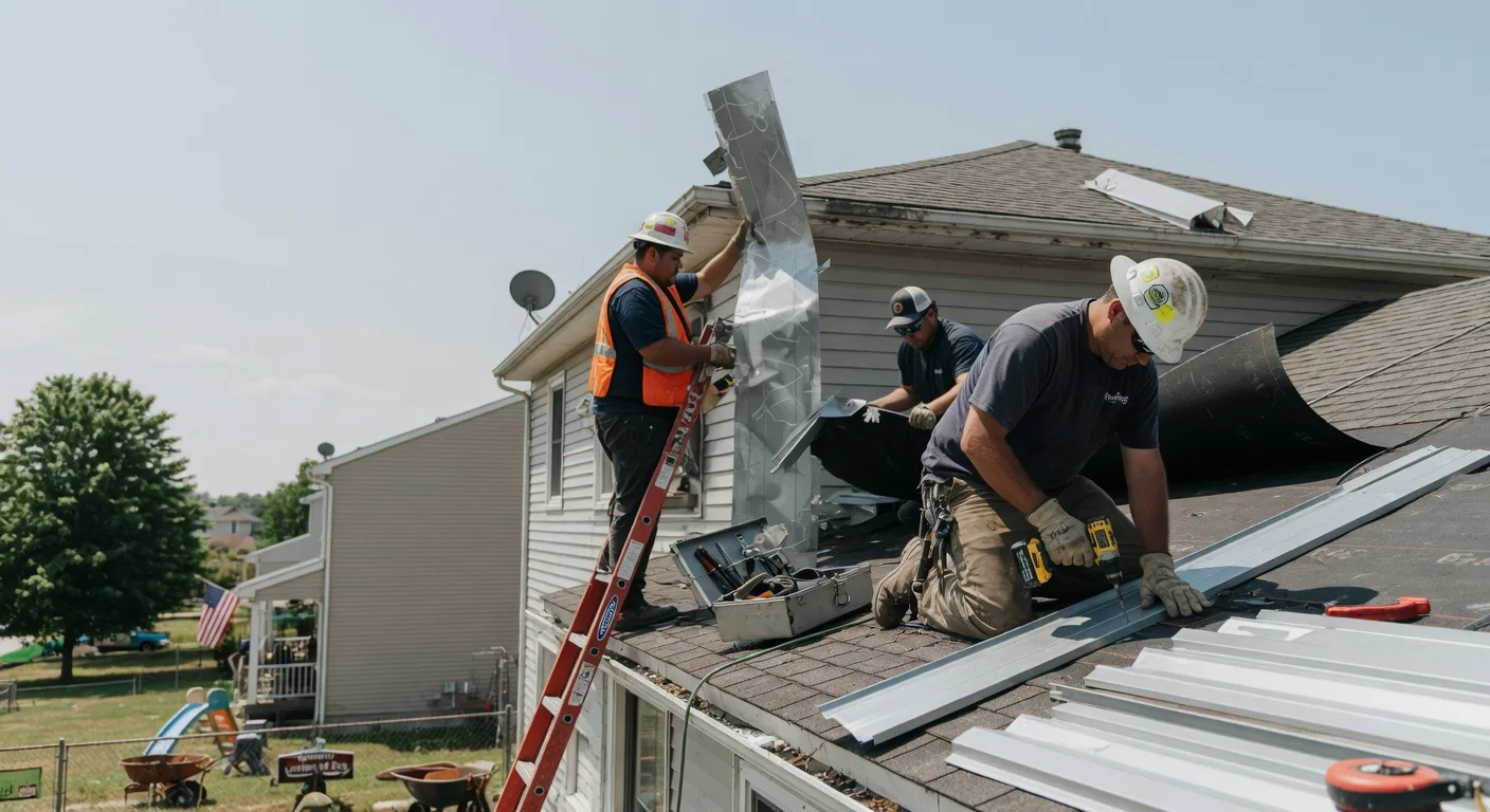 Metal Roof Inspection in Wellersburg, PA